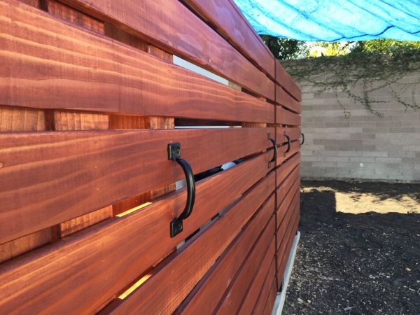 Redwood Fence Restoration
